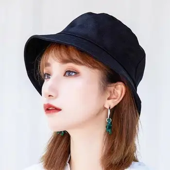

Fisherman Cap Fishing Hat Unisex Summer Foldable Bucket Hat Womenmen 5 Colors Cotton Sun Prevent Hats