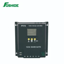 FSD-6 PWM регулятором солнечного заряда контроллер 80A для системы солнечной энергии ЖК-дисплей дисплей 12 V/24 V/48 V