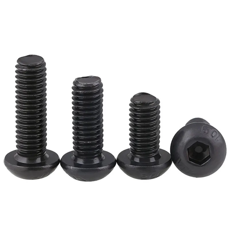High-quality 250pcs M2(2mm) Alloy Steel High Tensile Allen Bolts Hex Button Flat Socket Head Cap Screws Nuts Set combination