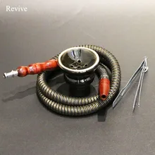 Revive аксессуары для кальяна, керамическая чаша для кальяна, труба ПУ, металлический зажим для курения, наргуил, Тонг, наргильный инструмент, как много
