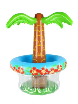 

PVC Inflatable Coconut Tree Ice Bucket Simulation Coconut Tree Swimming Pool Floating Drinking Can Rack Children Water Park Toys