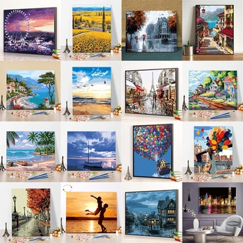 

Wonderful Imaginary DIY Painting By Numbers Kits Coloring By Numbers Unique Gift Home Wall Art Decor 40x50 Artwork