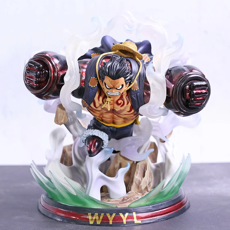 Аниме one piece Monkey D Luffy gear 4 Boundman Ver. ПВХ Статуя Фигурка Коллекционная модель игрушки