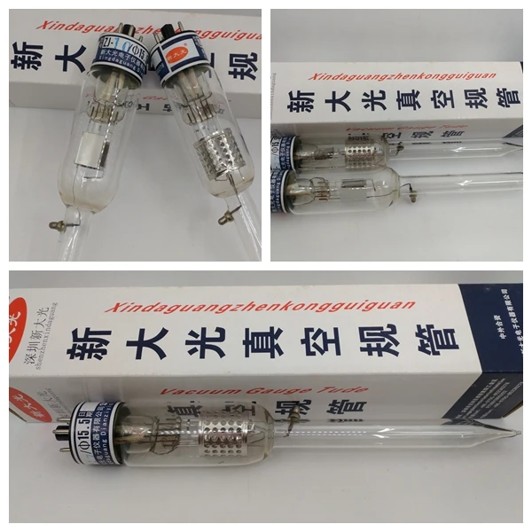 Medidor de Vidro Gêmeo Instrumento de Medição com Sensor de Vácuo Ionizador 15.5