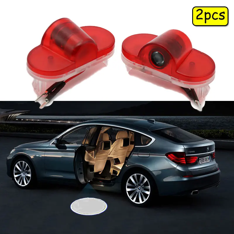 Двери автомобиля приветствующий проектор светодиодный фары для Skoda Superb 2009- octvia Octavia 2004-2008 логотип света
