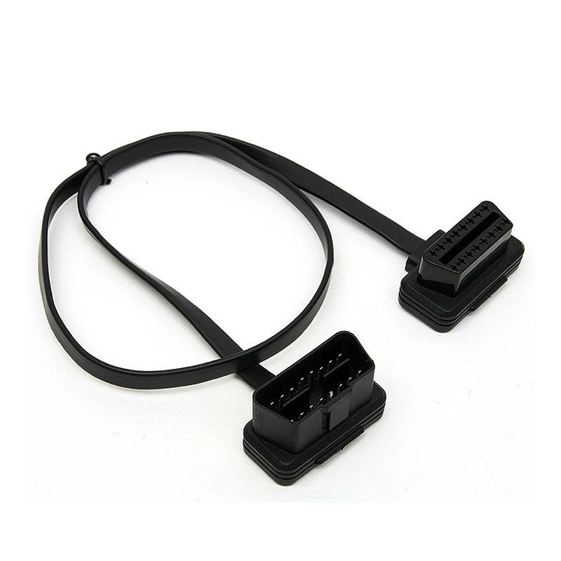 Диагностический кабель OBD2 удлинитель 16Pin Штекерный Женский Разъем для OBDII