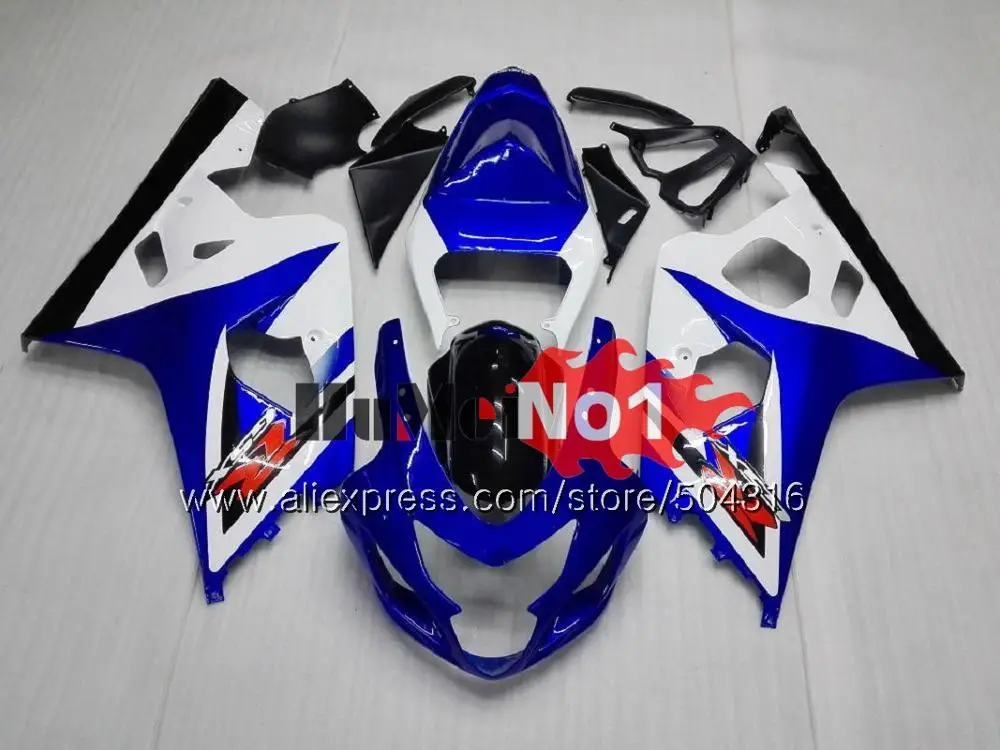 Корпус для SUZUKI GSXR600 GSX R600 K4 GSX-R600 2004 2005 15MC. 71 GSXR-750 GSXR 750 600 CC 04 05 GSXR750 04 05 обтекатель красный CORONA - Цвет: No. 22