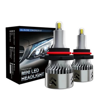 

H1 H3 Led Headlight Hulbs H7 LED Car Lights H4 880 H11 HB3 9005 HB4 9006 H10 6000K 60W 12V 9600LM Auto Headlamps Car Accessories