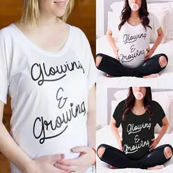 Костюм-платье, Забавные футболки, женская футболка, embarazada ropa verano, Одежда для беременных, топы, футболки