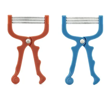 

Facial Hair Remover Tool 1 pcs Spring Pull Hair Remover Face Beauty 3 Spring Threading Removal Epilator