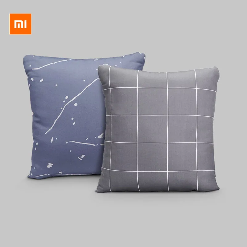 Xiaomi Maiwei многофункциональная подушка одеяло антибактериальное перо шелковое ядро сатиновая хлопковая ткань без швов без молнии одеяло