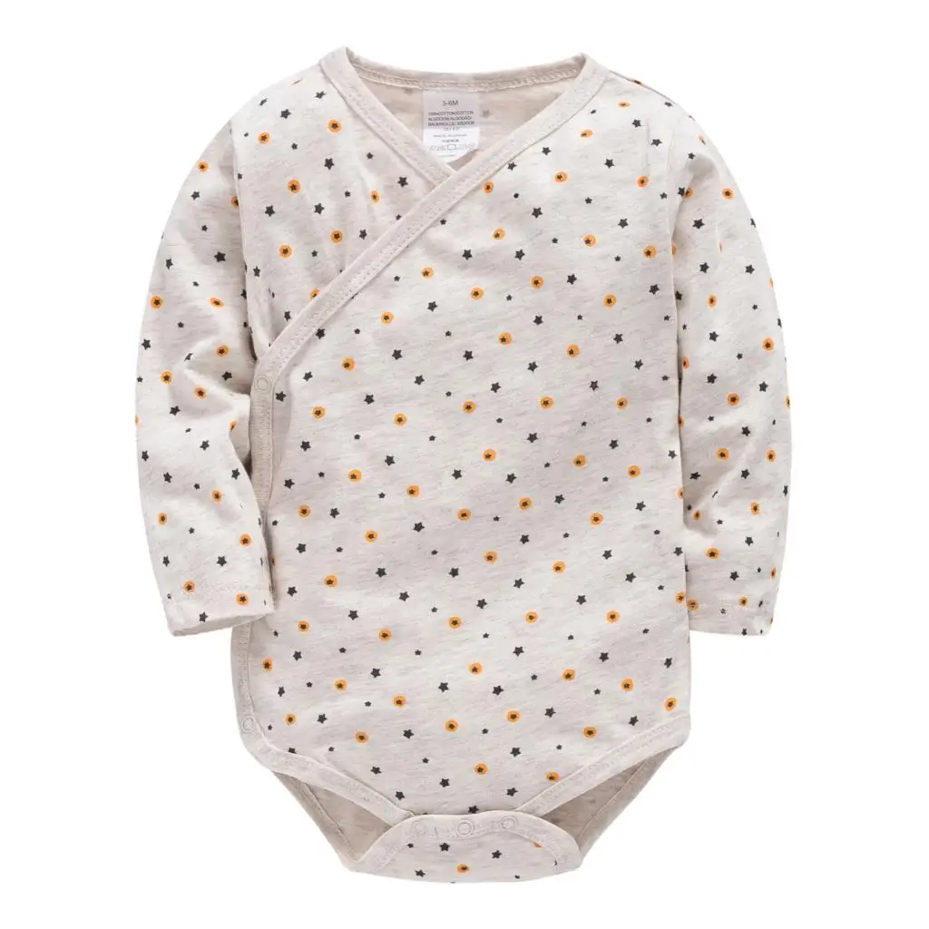 

Newborn Baby Rompers Organic Cotton Baby Clothes Baby Girl Overall Long leeve Solid Unisex Baby Clothing New Born Jumpsuit Fall