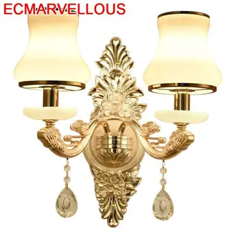 

Deco Mural Sconce Vanity Lampara De Badkamer Verlichting Crystal Light For Home Aplique Luz Pared Wandlamp Luminaire Wall Lamp