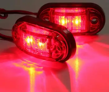 

2led Truck Light White Color 2led Piranha Truck Sidelight Led Truck Signal Light