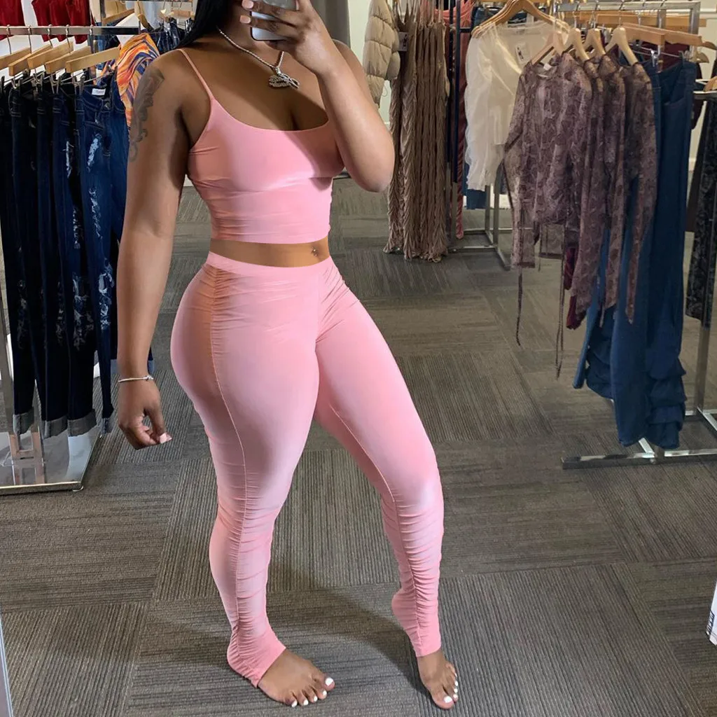 New Sexy Jogger Set Two Piece Outfits 