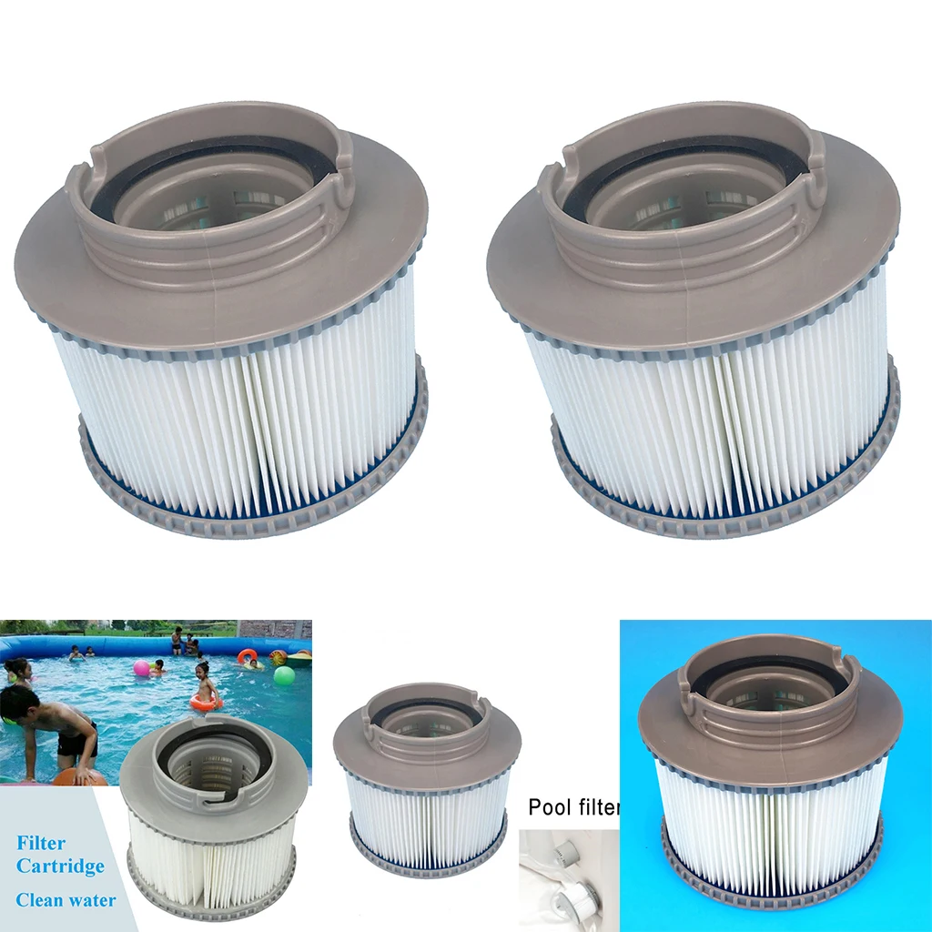 2x Filter Cartridges Strainer for Hot Tub Spas Swimming Pool for MSPA FD2089