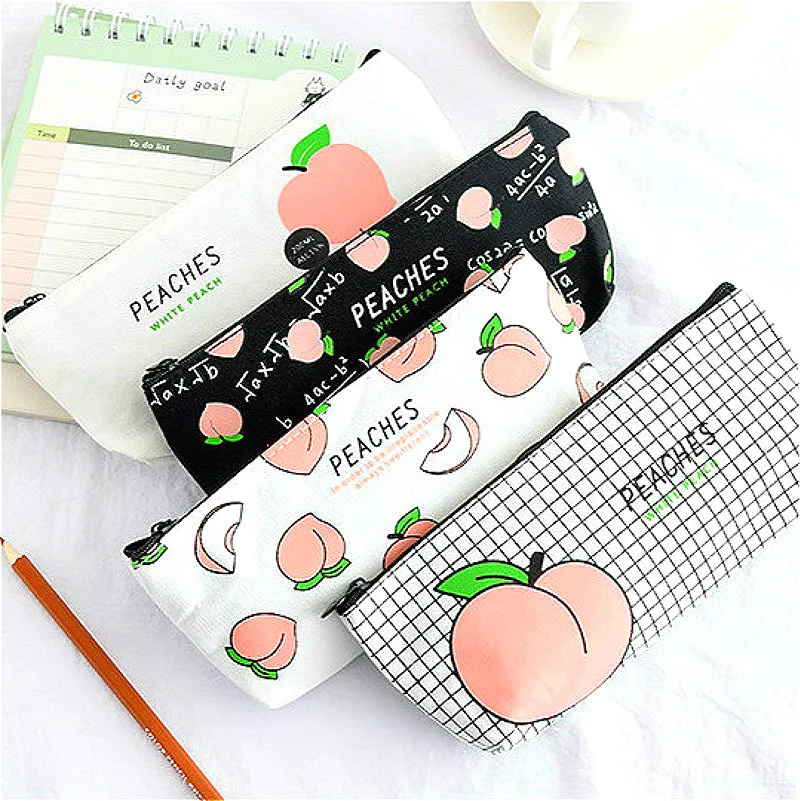 

Multi-function Desktop Pen Holder Office School Storage Case Clear White Black Color Plastic Box Desk Pen Pencil Organizer