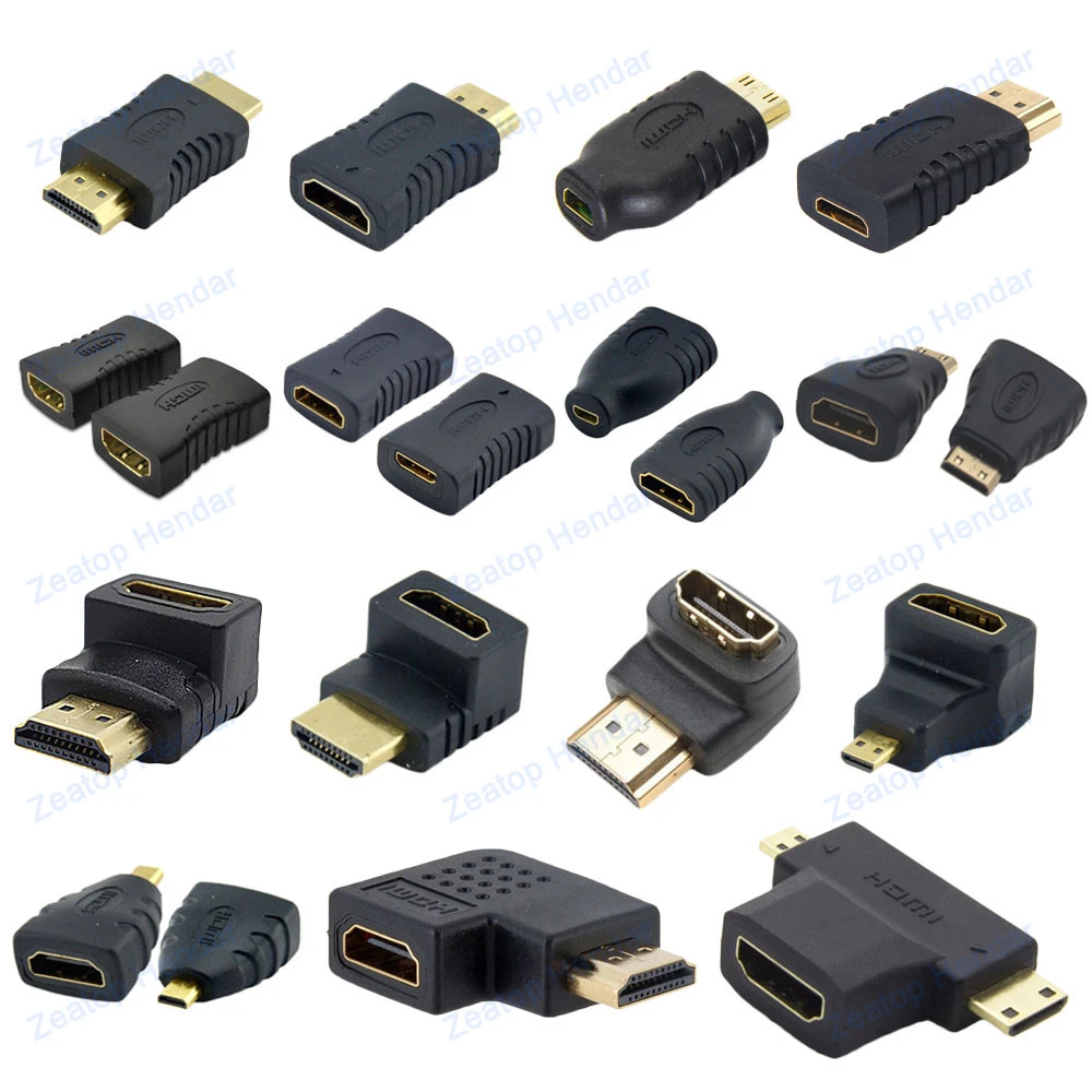 Miniadaptador HDMI Micro HDMI macho hembra, Conector ángulo recto de 90, 270 grados, 1 a 2 HDMI HDMI, 1 ud.|micro hdmi connector|micro connectormicro hdmi AliExpress