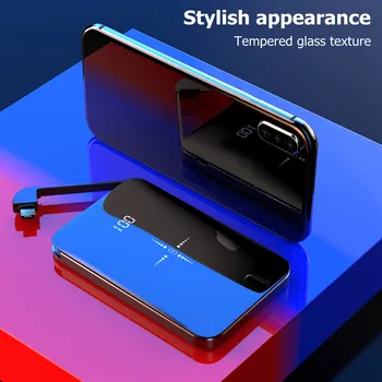

Wireless Power Bank 20000mAh Qi Fast Wireless Charger USB Type C Powerbank Portable Fast Charging for iPhone Android