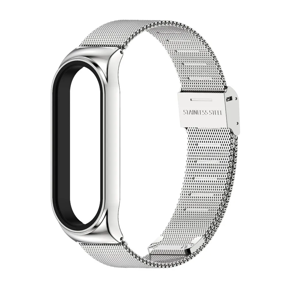 Bracelet For Mi Band 5 6 7 Strap Mi Band 6 7 Stainless Steel Metel - View #10