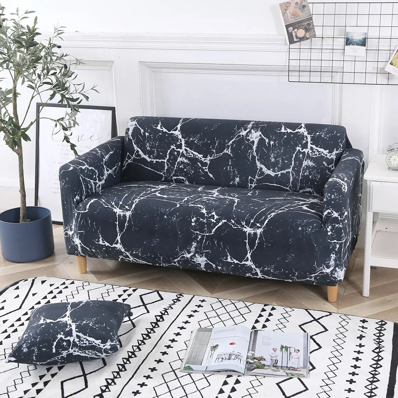 Новое эластичное покрытие для дивана диван в гостиной чехол тянущийся чехол для дивана мебель канапе эластичный чехол на диван Хлопок