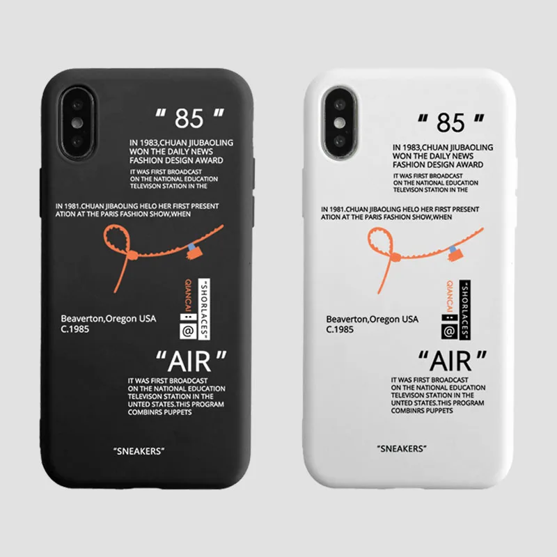Модные прилива брендовые кроссовки Чехол для мобильного телефона iphone 12 11 Pro X XR XS