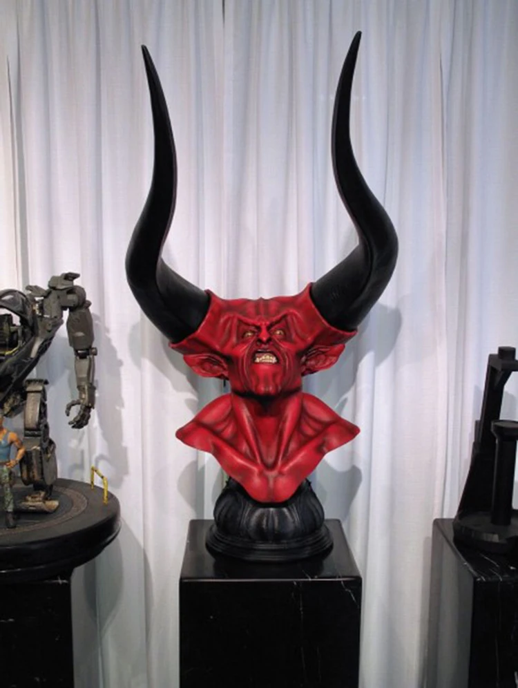 

1:1 Lord of Darkness Bust Sota Polystone Statue in Stock 36''H in Stock