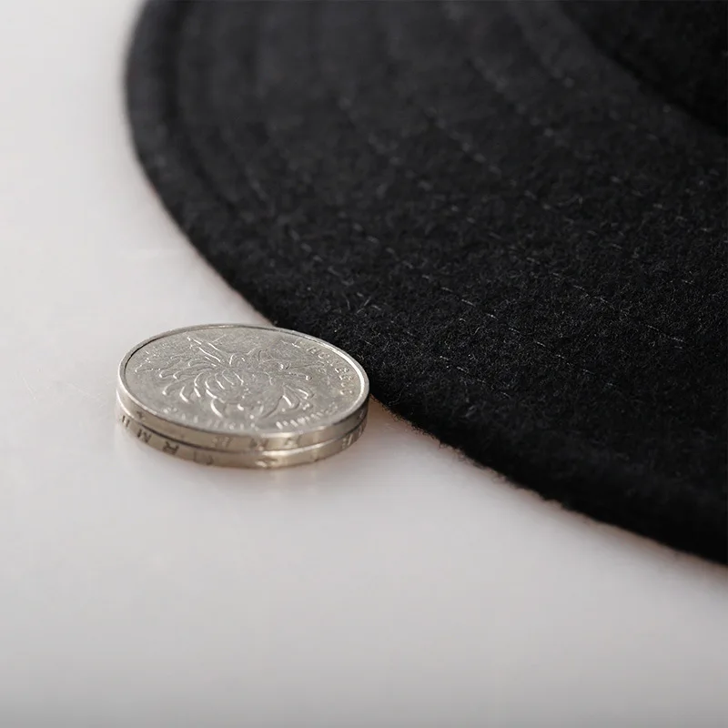 Winter Solid Woollen Fedoras For Men Top Jazz Hat Adult Bowler Hats Classic Version Chapeau Hats mens woollen hats
