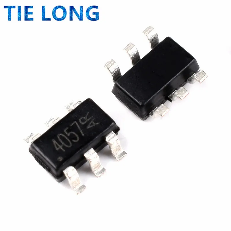 TP4057 10pcs/lot SOT-23 500ma Lithium battery charging IC