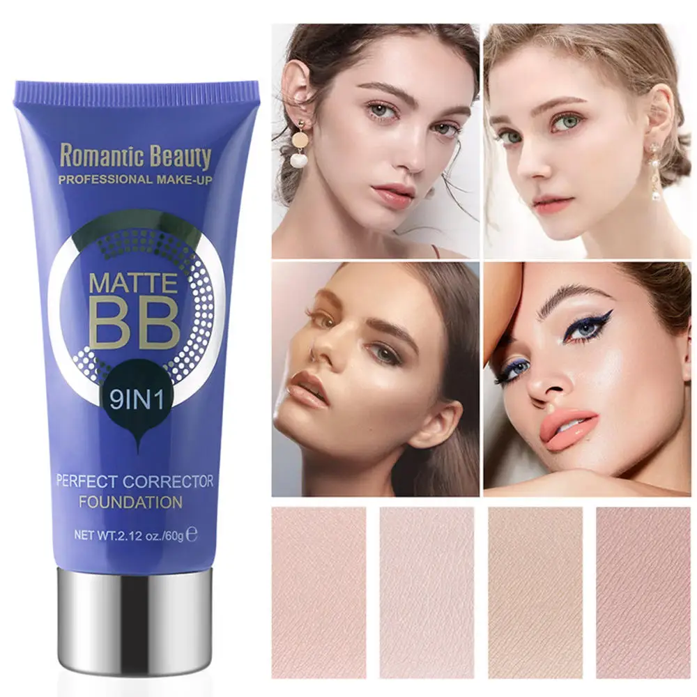 

9 In 1 Bb Cream Face Foundation Ance Cover Brightening Concealer Modify Facial Pores Whitening Moisturizing Concealer Base