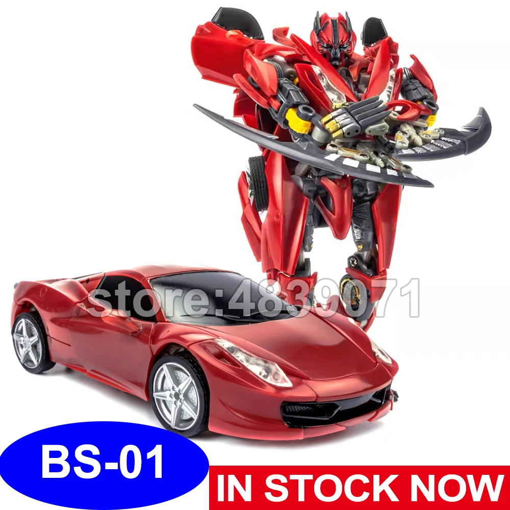 Экшен-Фигурки игрушки BS01 BS-01 увеличенные Second Edition Ferrali красный автомобиль G1