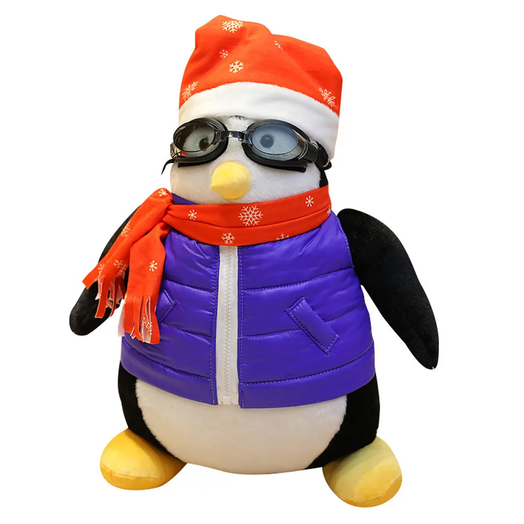 Пингвины мягкие игрушки животные мягкие и милые Пингвины плюшевые животные 11,8 дюймов Милые Плюшевые рождественские праздничные игрушки