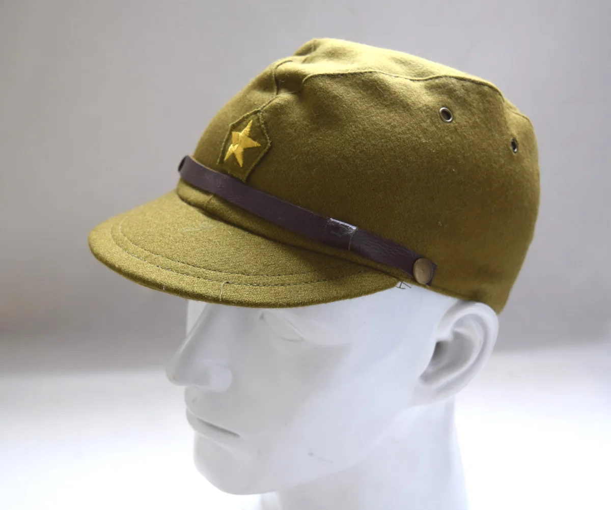 Reenactment Japanese Army IJA Officer Field Cap Hat