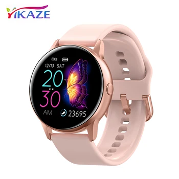 

2020 New Women's Smartwatch IP68 Waterproof Wearable Device Heart Rate Monitor Smart Watch For Android IOS inteligentny zegarek