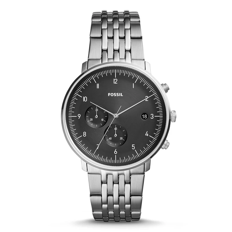 FOSSIL CHASE TIMER наручные часы для мужчин хронограф кварцевые часы мужские часы с нержавеющей стали FS5489P