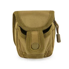 Sac de balle de fronde en plein air, Mini sac de taille multifonctionnel, Portable, accessoires de tir 2 en 1, sacs de rangement 