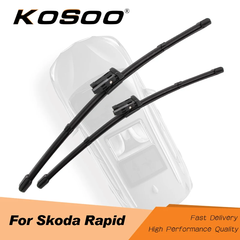 Щетка стеклоочистителя KOSOO из натуральной резины для Skoda Rapid 2012 2013 2014 2015 2016 |
