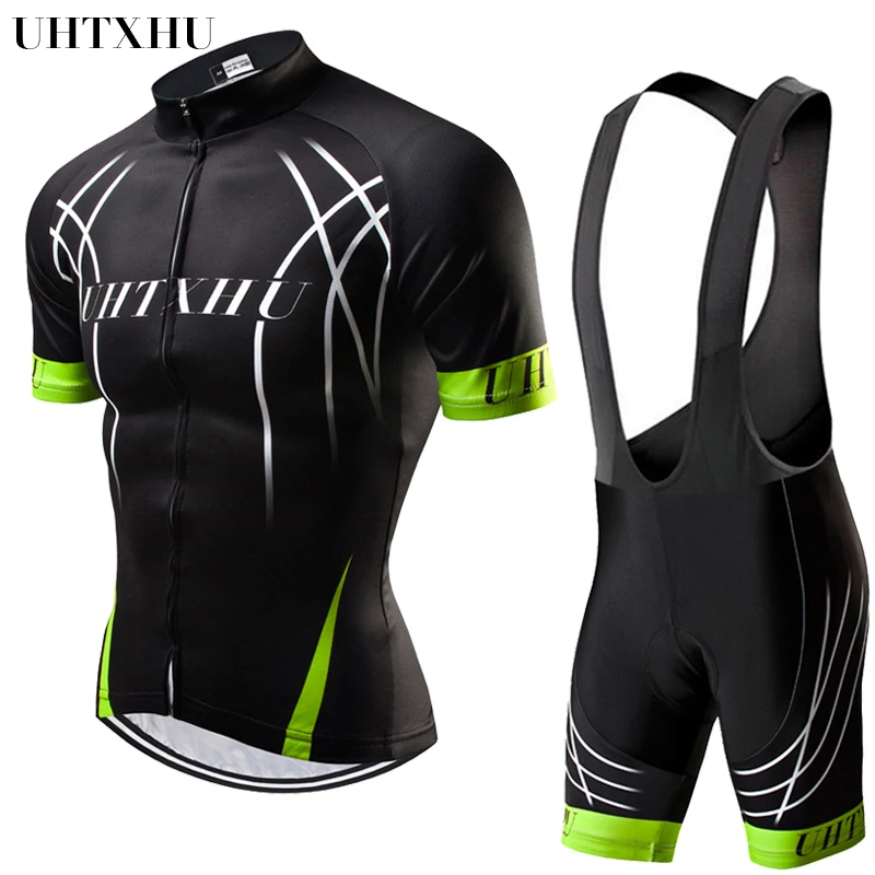 Uhtxhu 2019 ropa ciclismo hombre mtb traje equipacion maillot ciclismo verano bicicleta ropa ciclista cycling