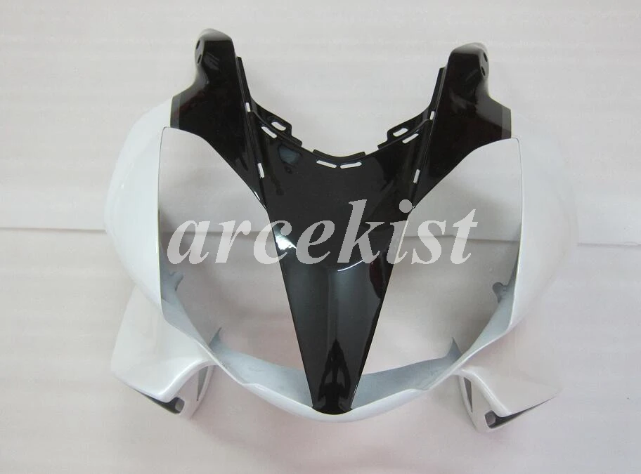 ABS Полный обтекатели наборы+ крышка бака набор подходит для HONDA VFR800 2002-2012 на заказ жемчужина белый