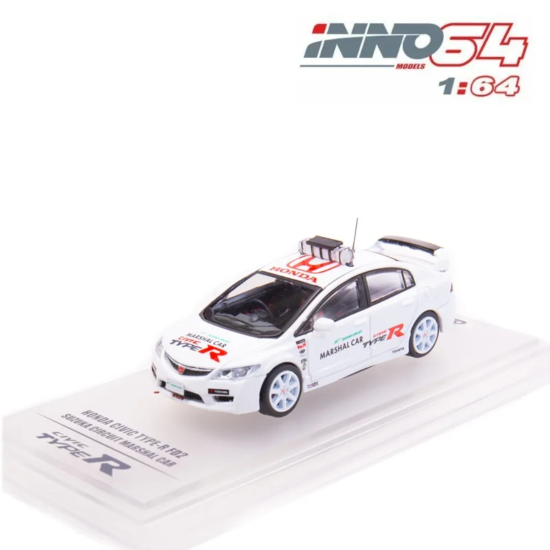 

INNO64 1:64 Honda Civic Type R FD2 Suzuka Circuit Marshal Car Diecast Model Car