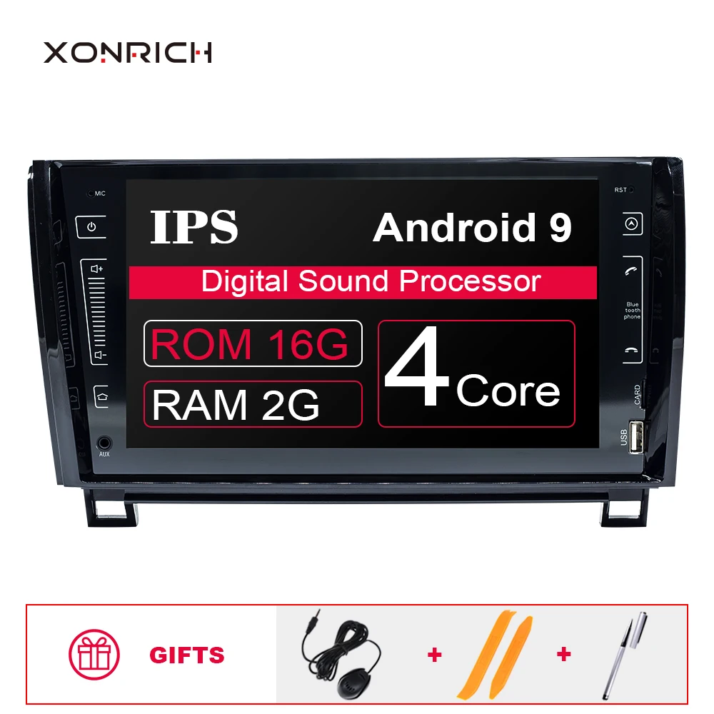 Discount 2 Din Android 9.0 Car Multimedia Radio For Toyota Tundra Sequoia 2007 2008 2009 2010 2011 2012 2013 GPS Navi DVD head unit Audio 0 Discount 2 Din Android 9.0 Car Multimedia Radio For Toyota Tundra Sequoia 2007 2008 2009 2010 2011 2012 2013 GPS Navi DVD head unit Audio 0