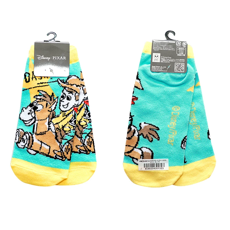 Toy Story Woody/детские носки; сезон весна-лето; хлопковые носки для мальчиков и девочек с объемным принтом; милые детские носки с героями мультфильмов для девочек
