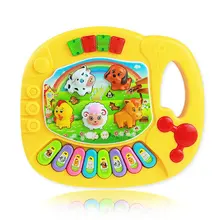 Популярный музыкальный инструмент, игрушки для детей, игрушки для детей с животными, ферма, пианино, развивающие музыкальные игрушки для детей