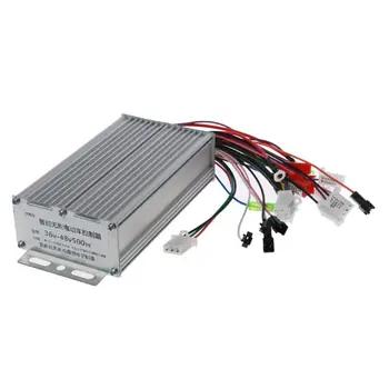 

36V-48V 500W 12Pipe Wire Brushless Motor Controller for Electric Bike Tricycle Bicycle E-bike Scooter Dual Mode Sensor