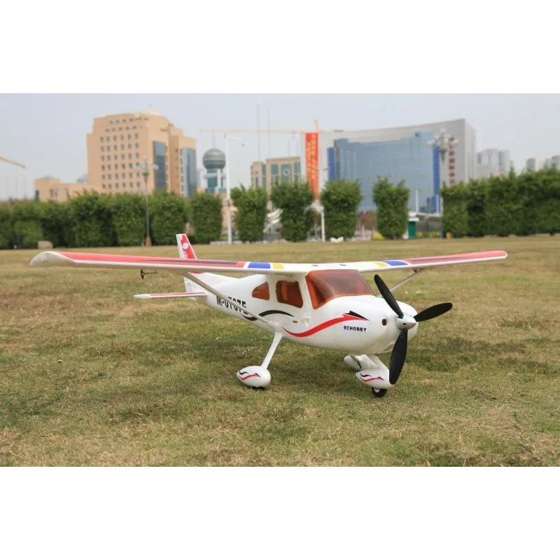 Модель EPO Cessna 162 1100 мм белый размах крыльев уличные игрушки радиоуправляемый