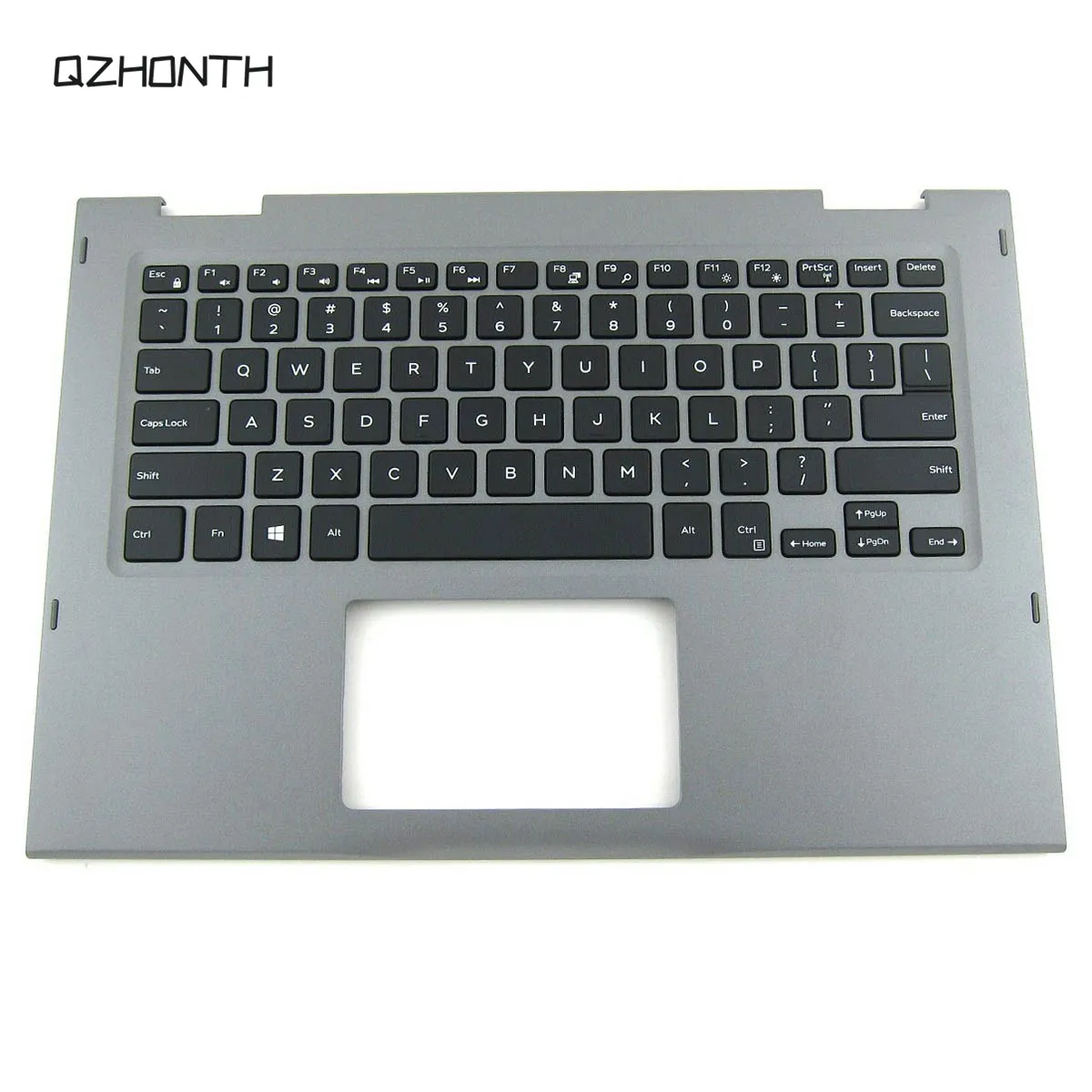 

New For Dell Inspiron 13 5368 5378 5379 Palmrest Upper Case with Backlit Keyboard Gray 0JCHV0