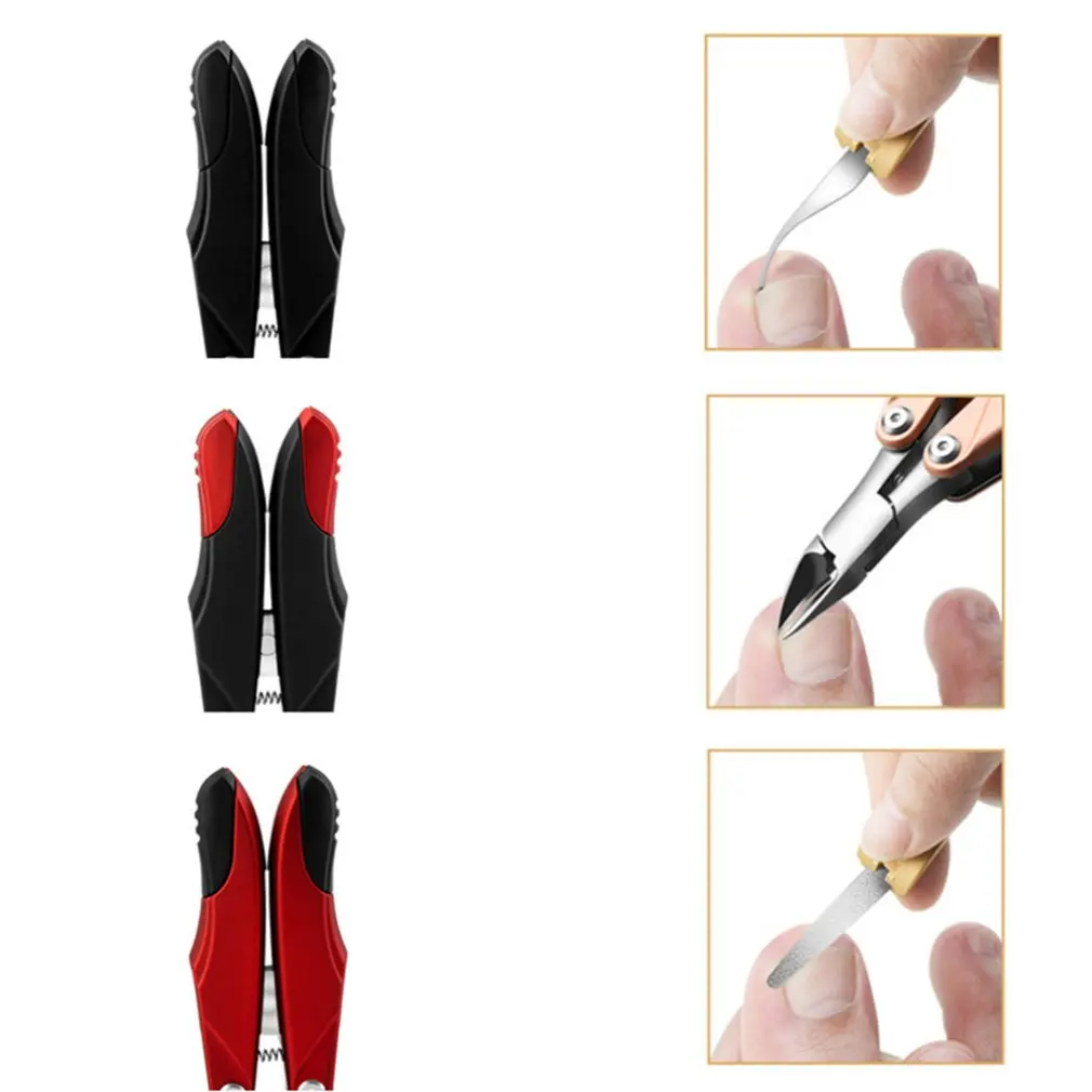 Многофункциональные складные кусачки для ногтей Olecranon интенсивные доспехи для ногтей специальные кусачки для ногтей Ножницы для ногтей