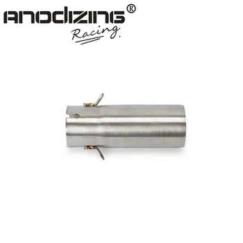 

Motorcycle Exhaust Middle Pipe Muffler link Pipe Middle Section Adapter Pipe For Yamaha YZF R6 2006-2019