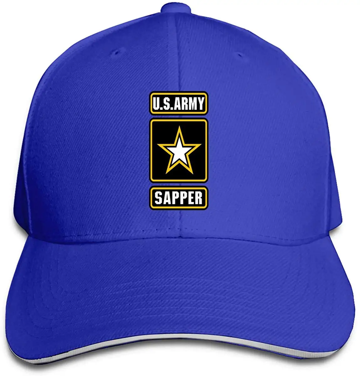Американский армейский сапер унисекс бейсболка классическая Классическая Регулируемая на липучке остроконечная сэндвич Кепка водителя грузовика