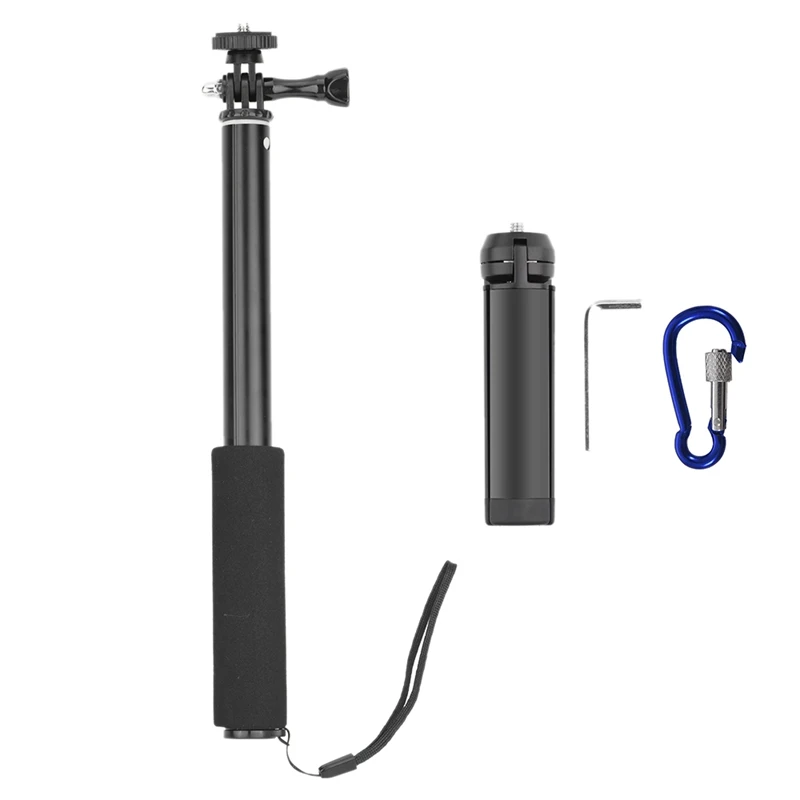 1X селфи Штатив для Dji Osmo Mobile 1 ручной карданный аксессуары для камеры и 2X Путешествия Синий алюминиевый сплав Пружинные ворота автомобиля